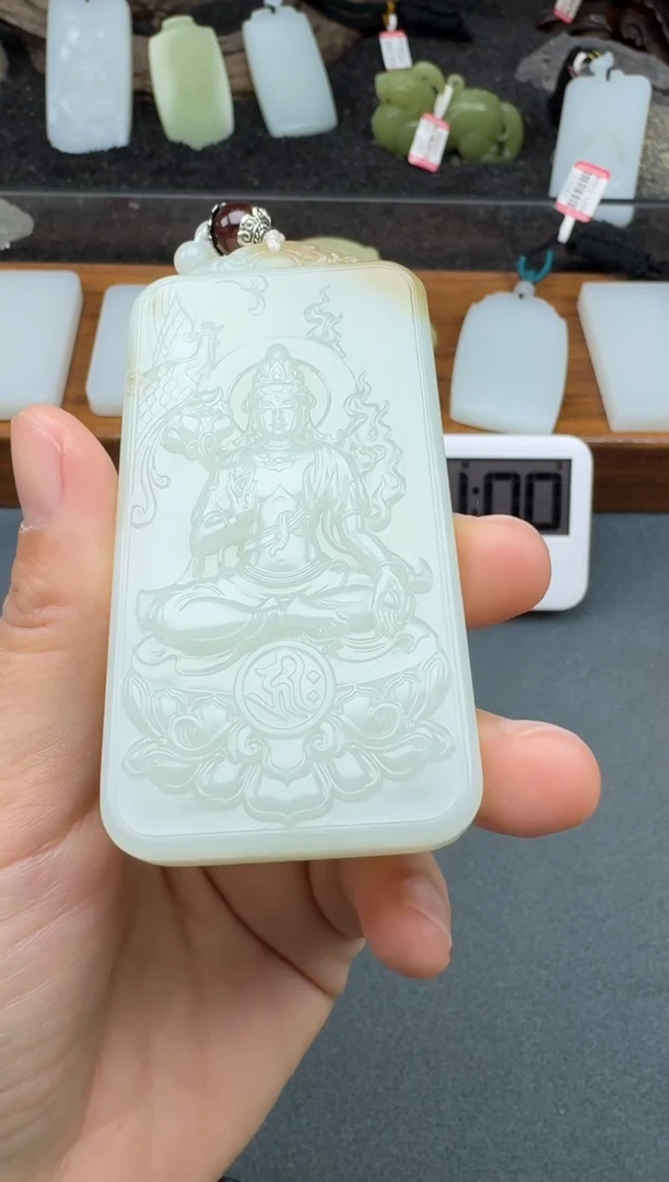 颈饰未镶嵌和田玉2
