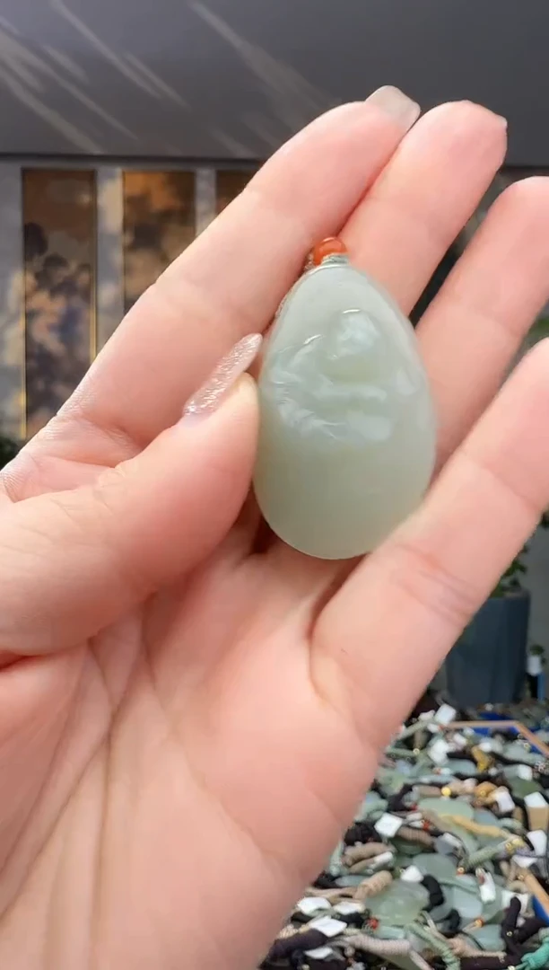 颈饰未镶嵌和田玉拍一发一多样性发货