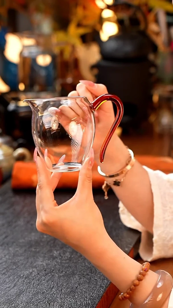 暗香疏影/晶彩郁文匀杯/琥珀330ml