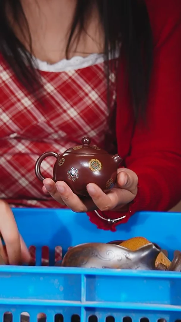 宜兴原矿紫砂壶茶壶150C