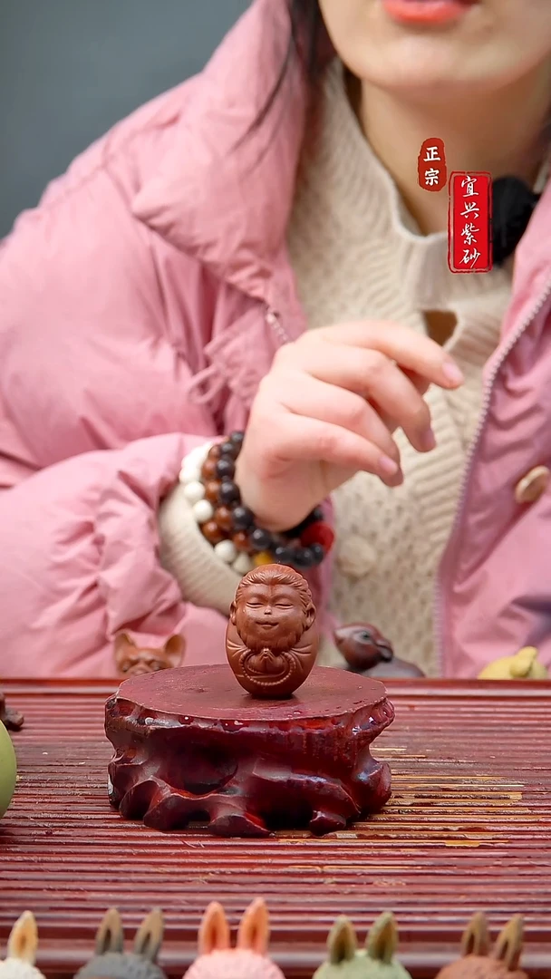 紫砂茶宠宜兴紫砂茶宠摆件