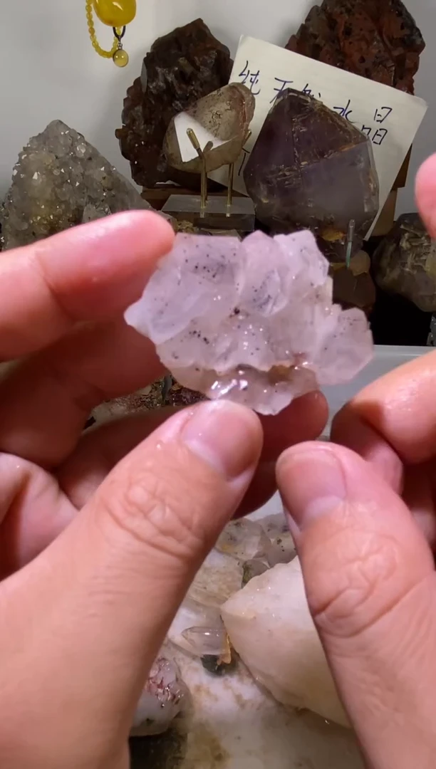 未镶嵌珠宝半成品水晶155号四川超七花园水晶