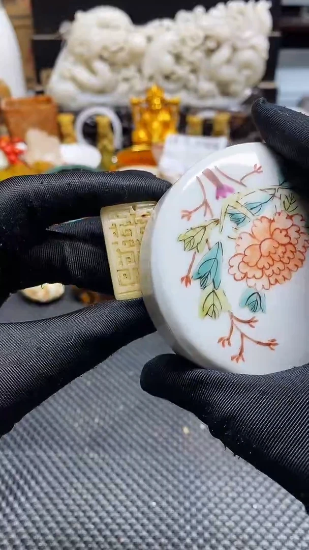 【闪购商品】瓷片瓷片瓷器 摆件1个