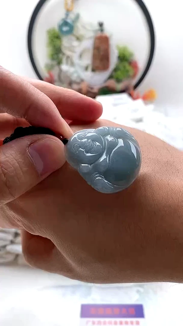 颈饰未镶嵌翡翠佛公