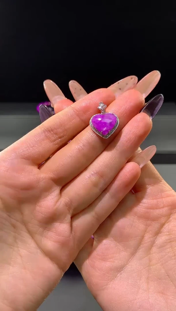 苏纪石（舒俱来）18K金镶嵌.吊坠