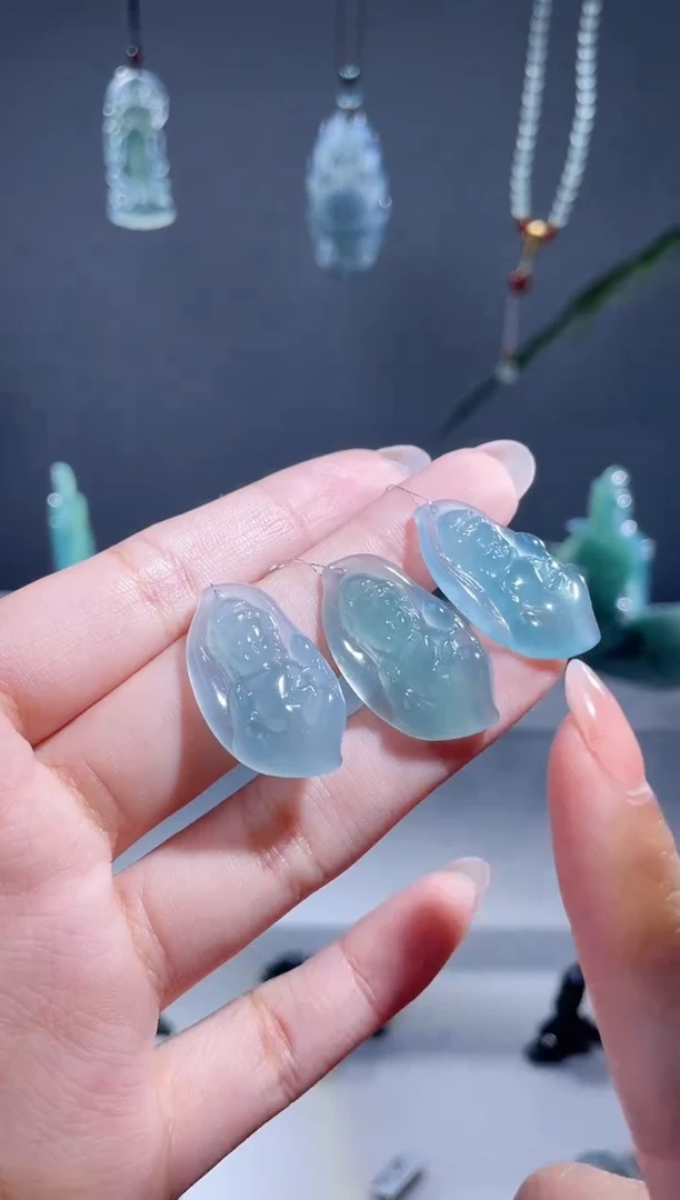 翡翠未镶嵌颈饰宝宝佛 多样性发1