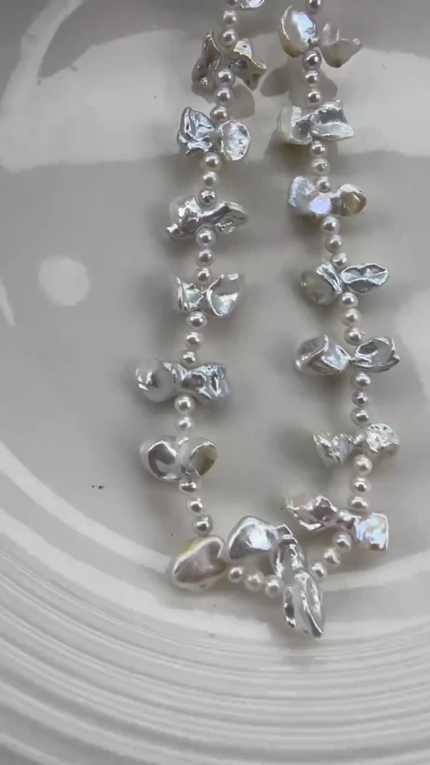 颈饰未镶嵌淡水珍珠1