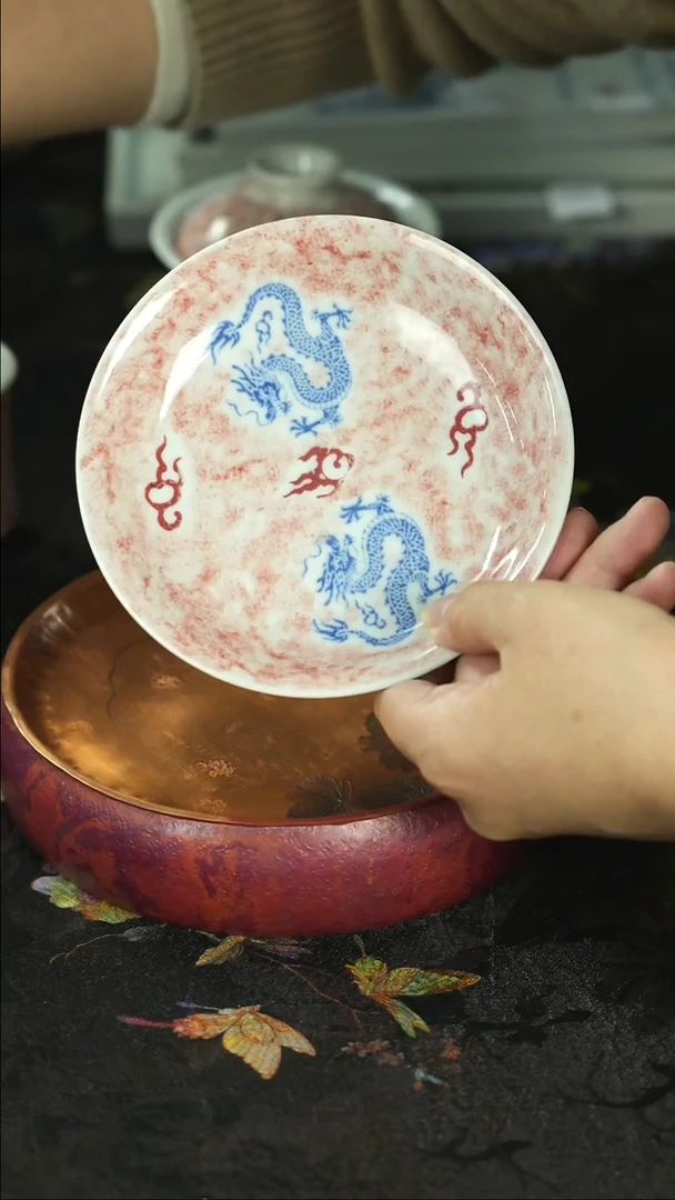 炸茶具 天冷了 围炉煮茶中~~