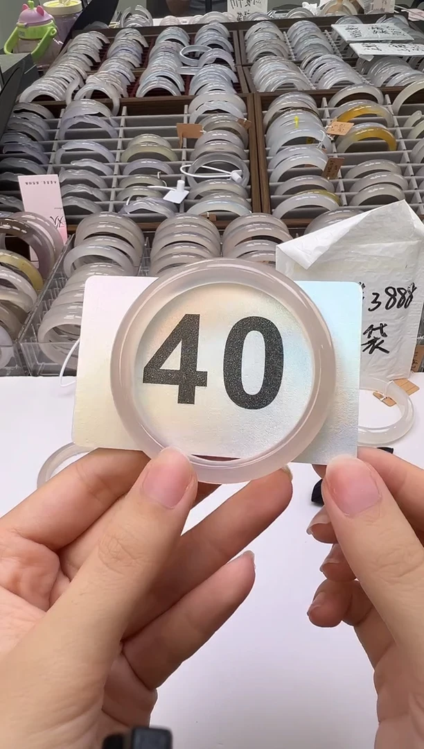 玛瑙/玉髓手镯未镶嵌40天然玛瑙手镯52.9圈口荔枝冻发一