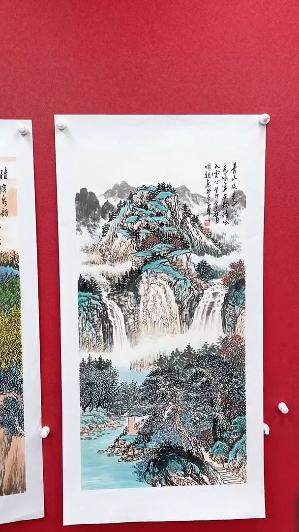 国画精美国画作品
