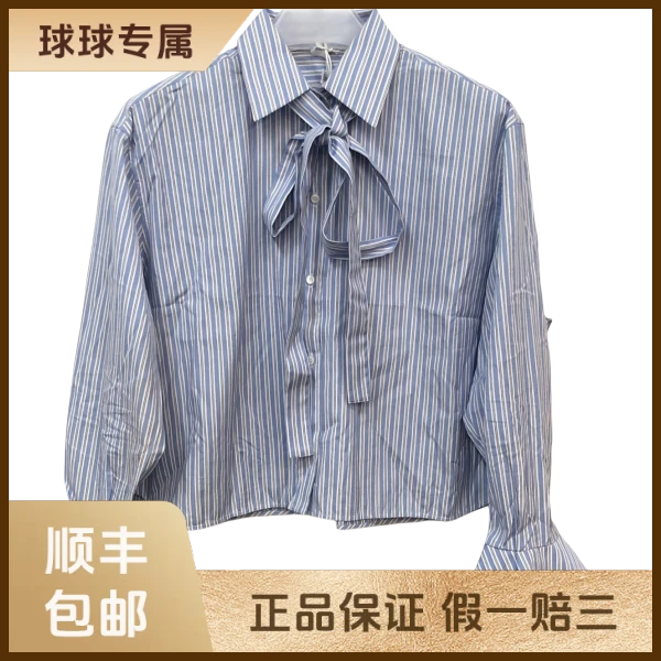 妃鱼/华伦天奴/100 %棉/衬衫/95新/球四16