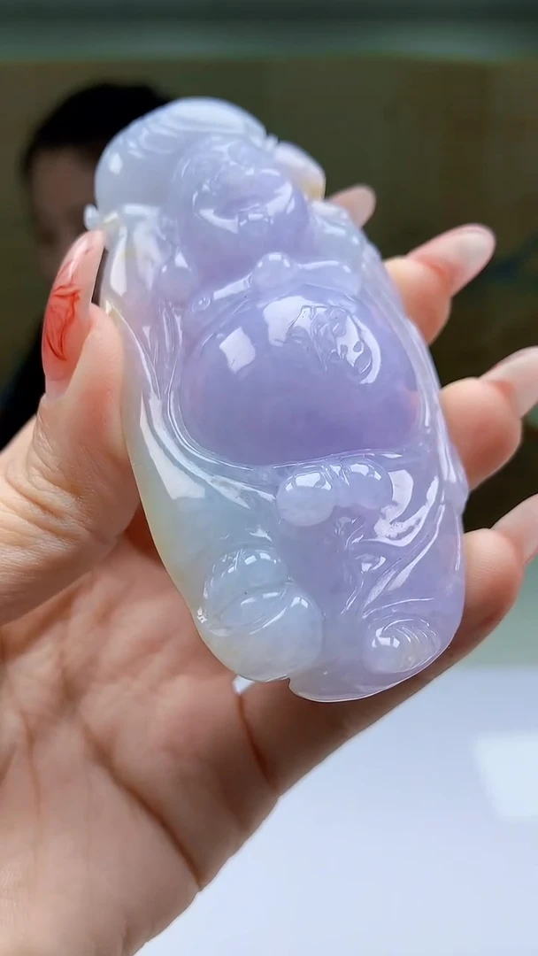 【闪购商品】定制翡翠未镶嵌4902ty-毛货挂件102