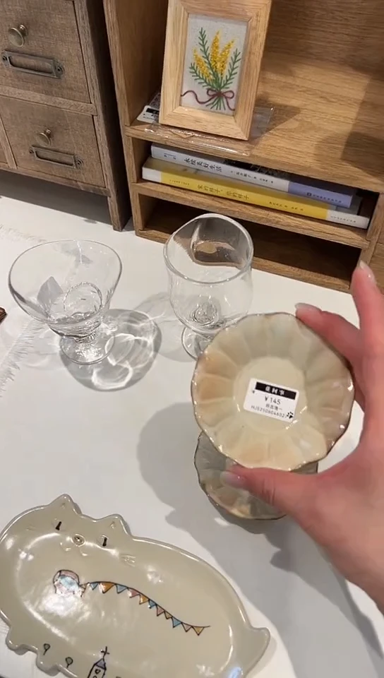 茶道摆件000000古谷小皿6027