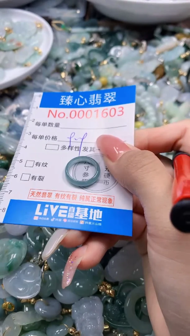 翡翠未镶嵌颈饰1603