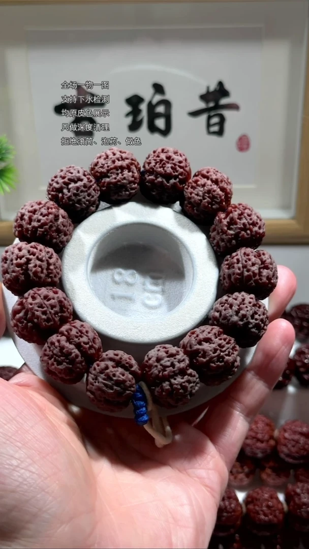 金刚菩提手串【古珀昔•玄铁】21.5mm