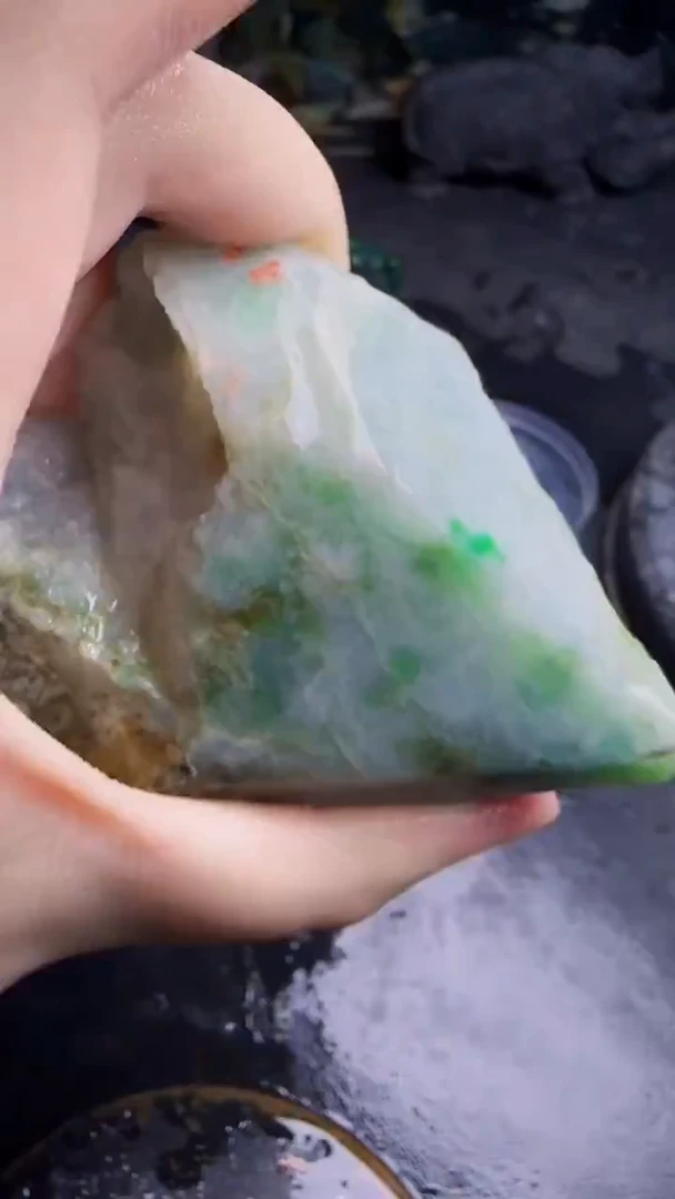 未镶嵌挂件翡翠天然翡翠077