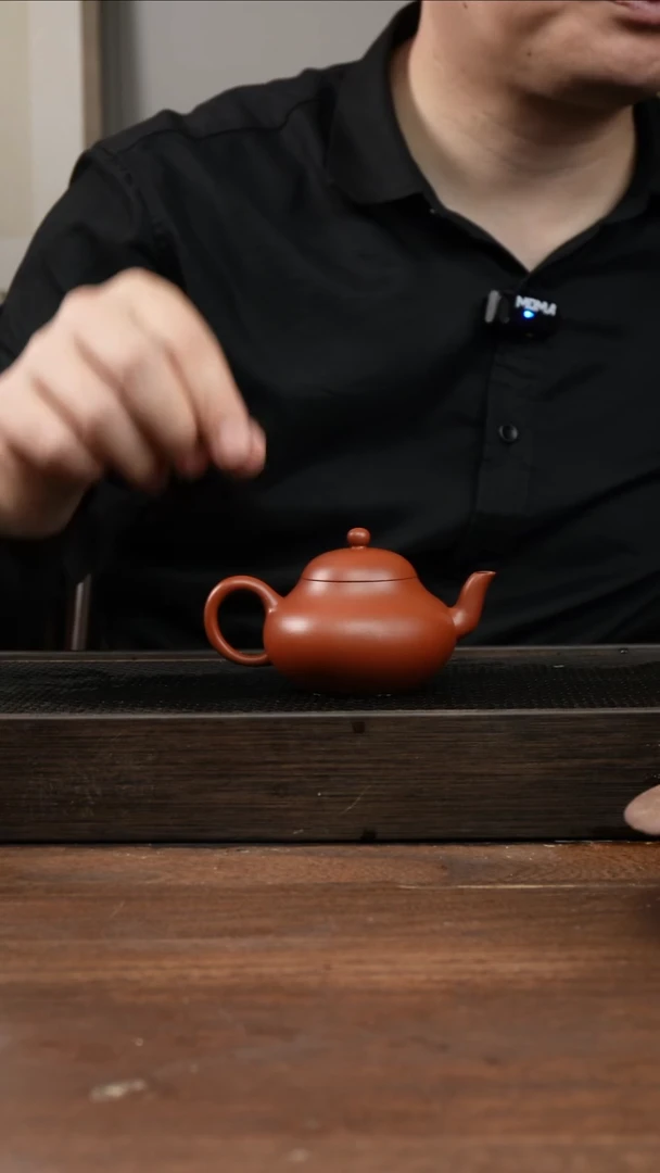 茶杯紫砂朱泥梨形      140CC