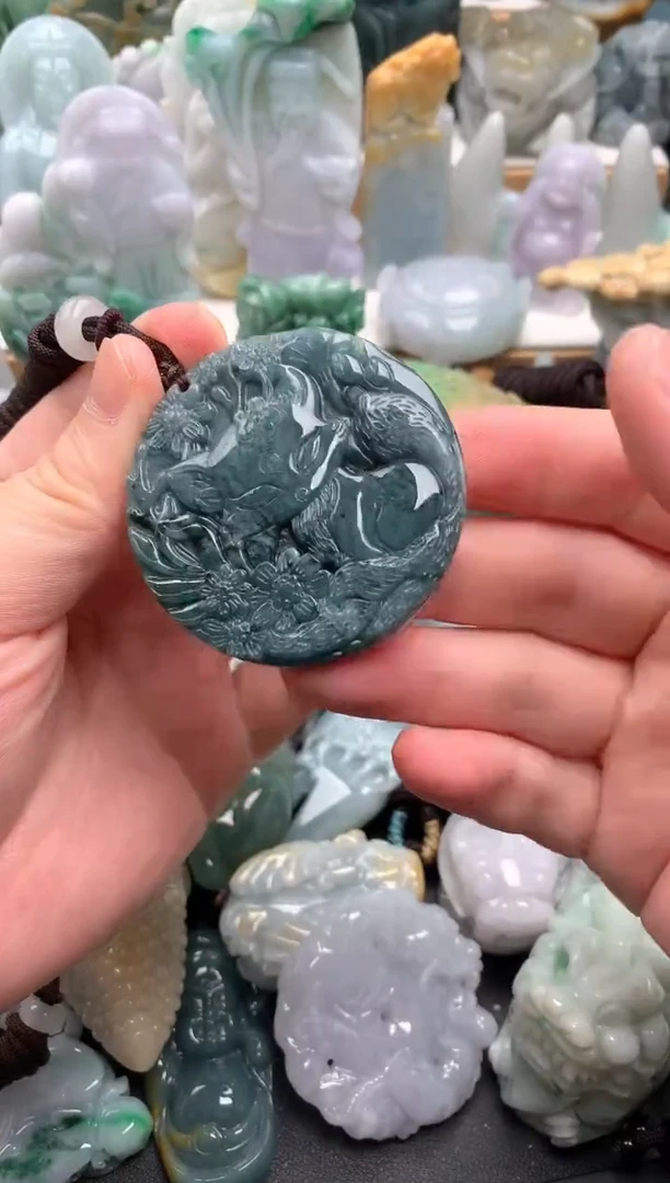 吊坠(不含链)未镶嵌翡翠1