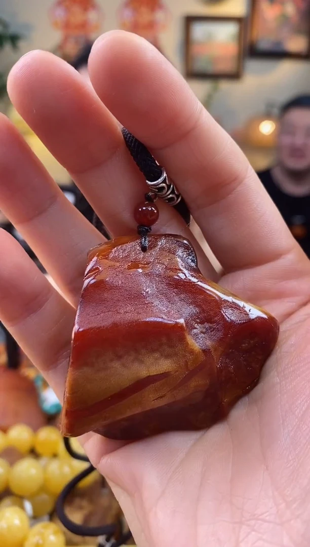 【闪购商品】琥珀颈饰未镶嵌吊坠