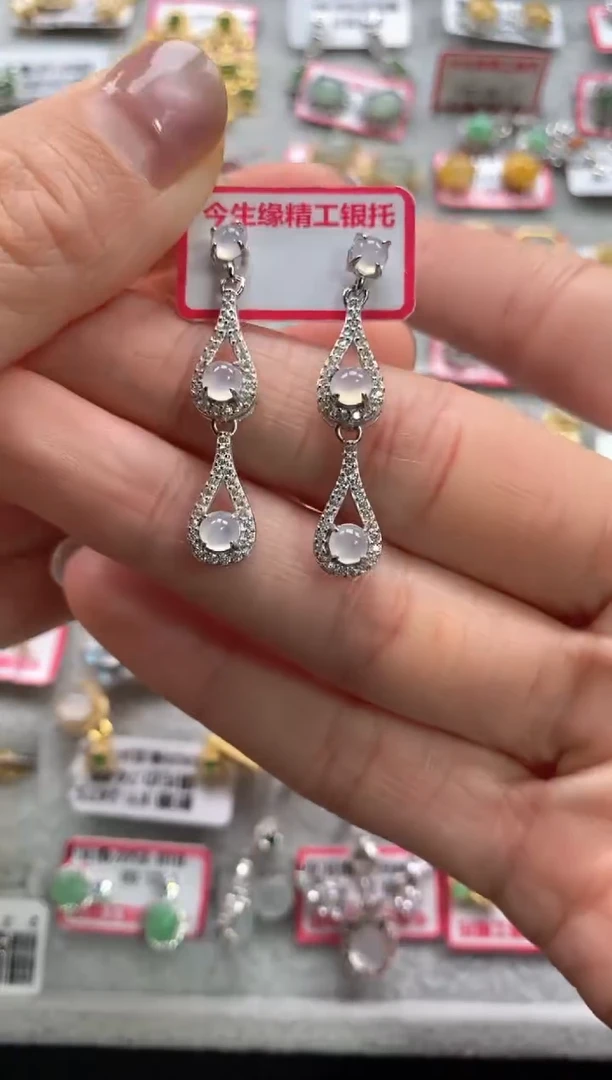 【闪购商品】翡翠戒指银S925镶嵌11111--1