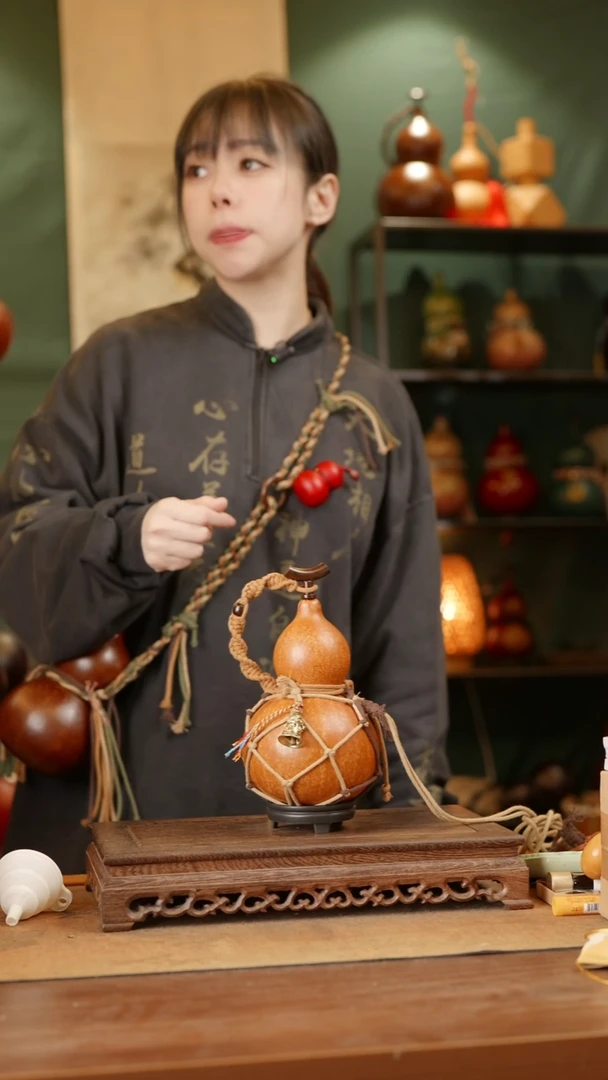 41号精品天然大漆酒葫芦一物一拍~