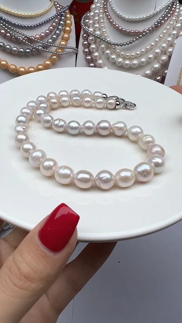 淡水珍珠未镶嵌颈饰1