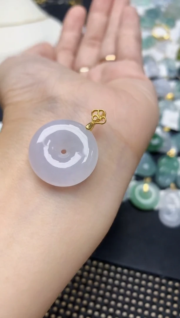 颈饰未镶嵌翡翠天然缅甸A货翡翠