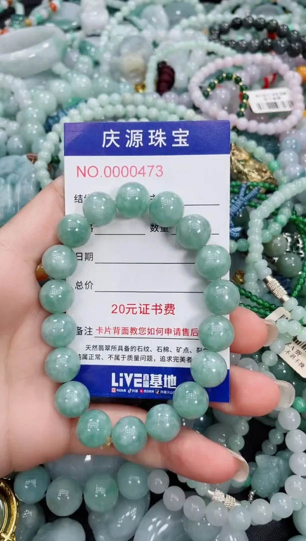 翡翠未镶嵌颈饰225