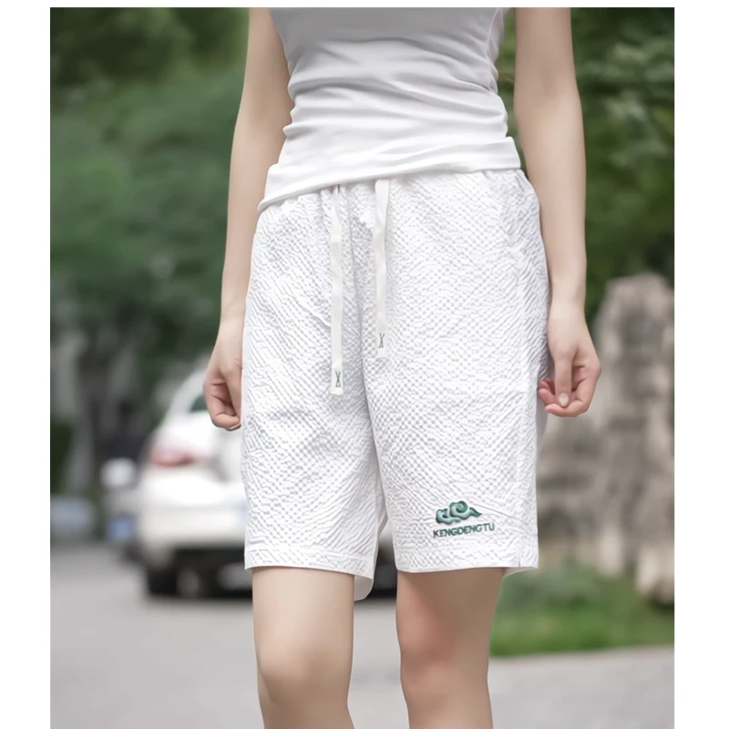 2025新款夏季短裤男士潮流休闲五分裤时尚透气宽松百搭沙滩短裤男
