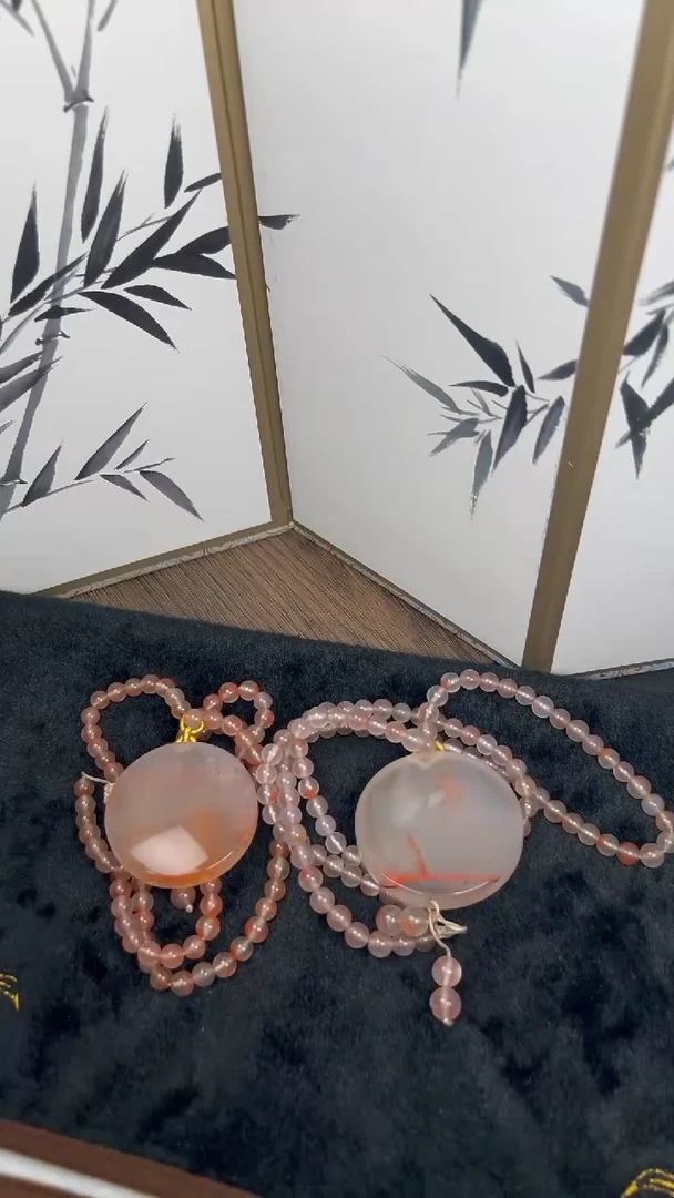 南红玛瑙未镶嵌颈饰WYS0819022多样性发一