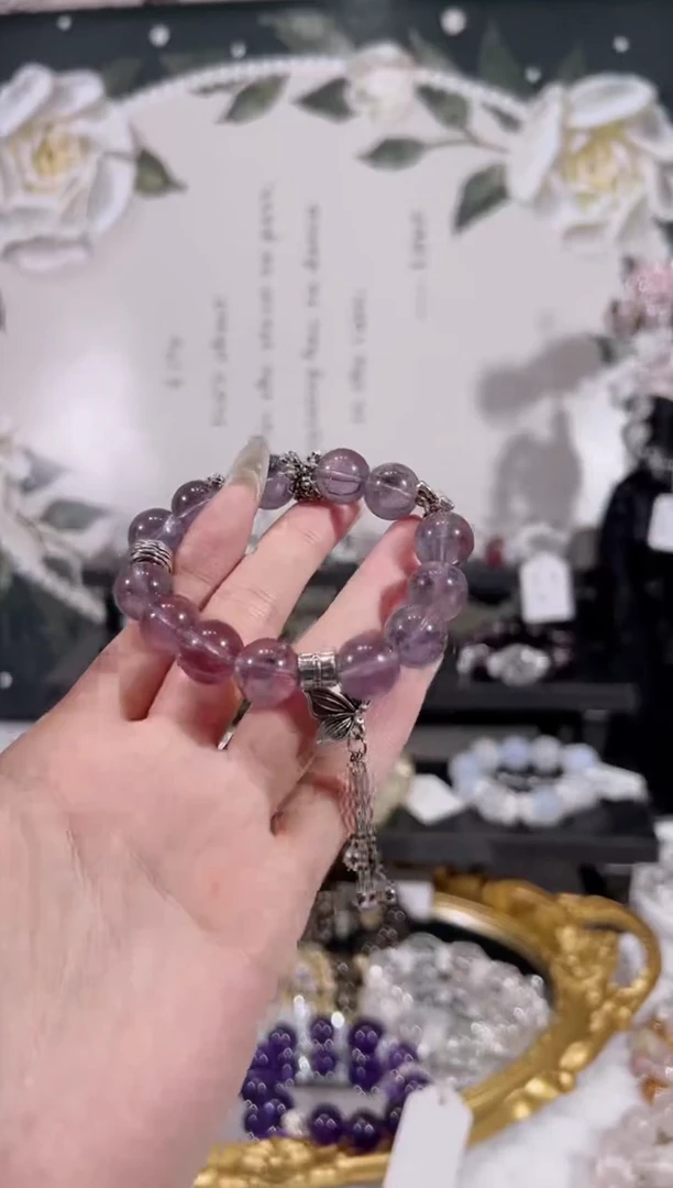 【闪购商品】水晶手链未镶嵌天然水晶默认微瑕 多样性发货发其一