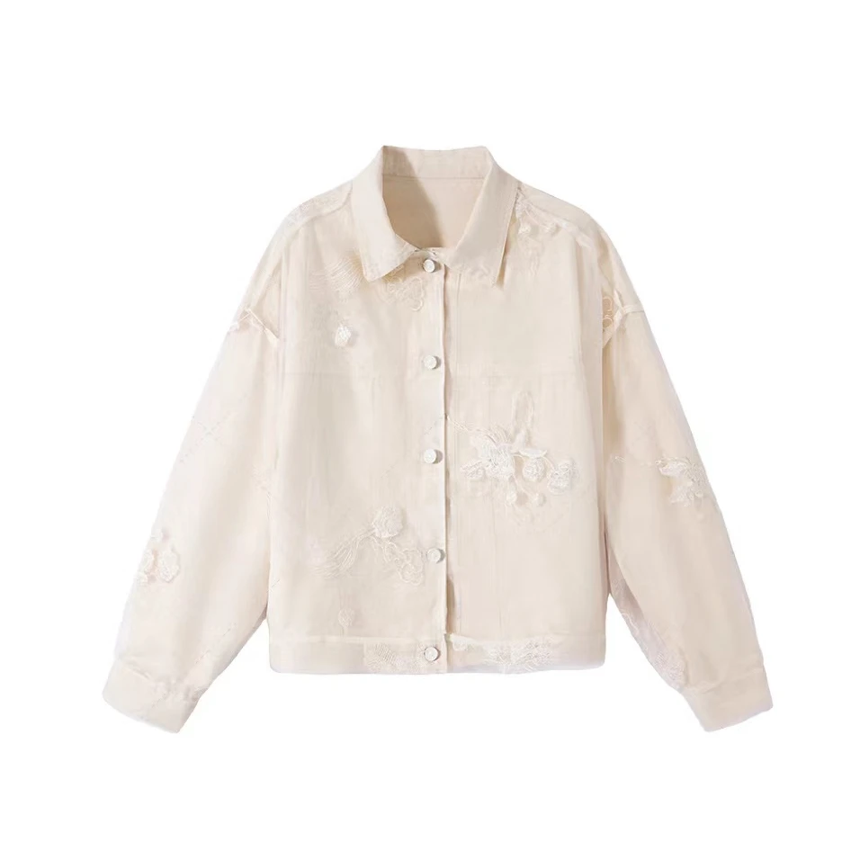 【CJJ.OOTD】品质控闭入！[春风十里]重工刺绣 ”！刺绣牛仔外套032901