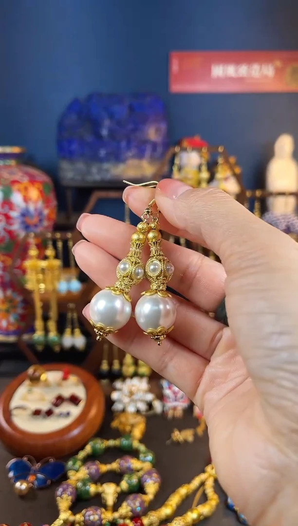 【闪购商品】臣妾做不到款耳钩