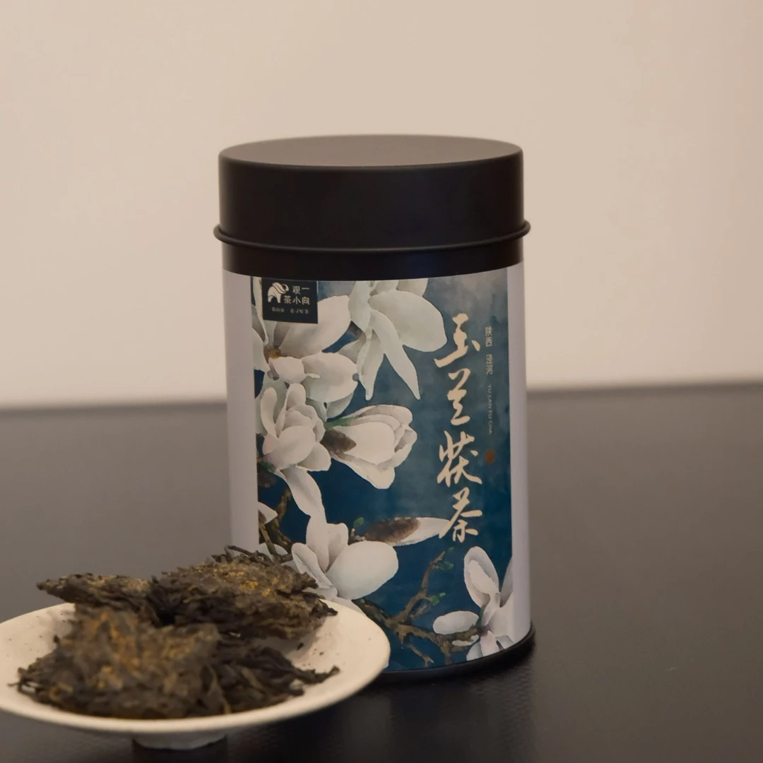观一分店 | 五罐装 陕西泾阳特级2019年玉兰香茯100g黑茶带样泡