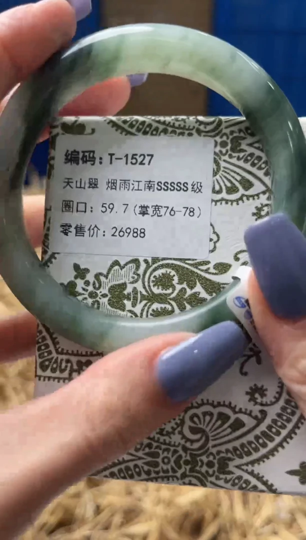 未镶嵌手镯石英质玉T1527