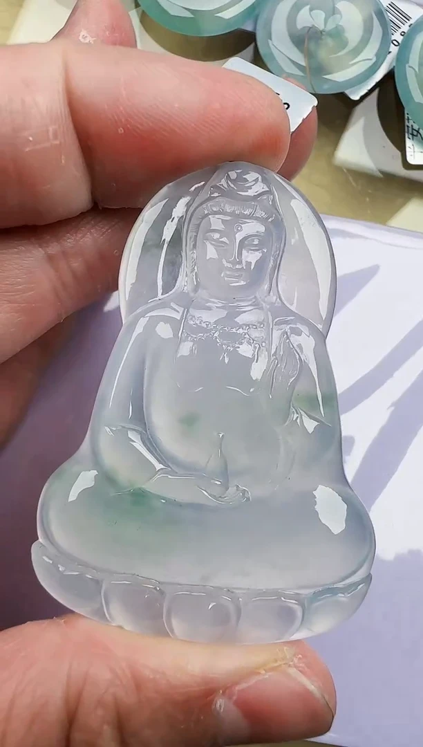 颈饰未镶嵌翡翠缅甸翡翠a货