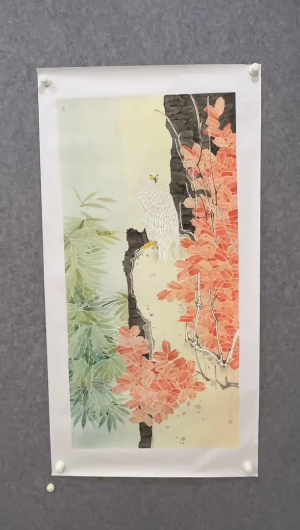 国画邹训精-8平尺-国画作品-GGyz