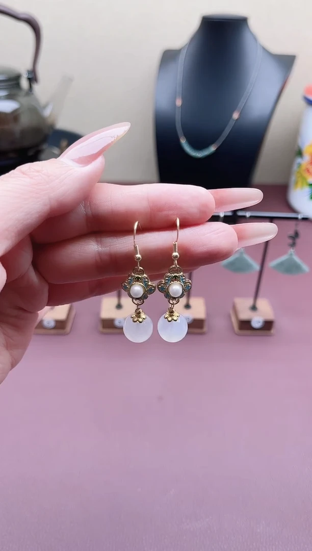 未镶嵌耳饰玛瑙/玉髓309