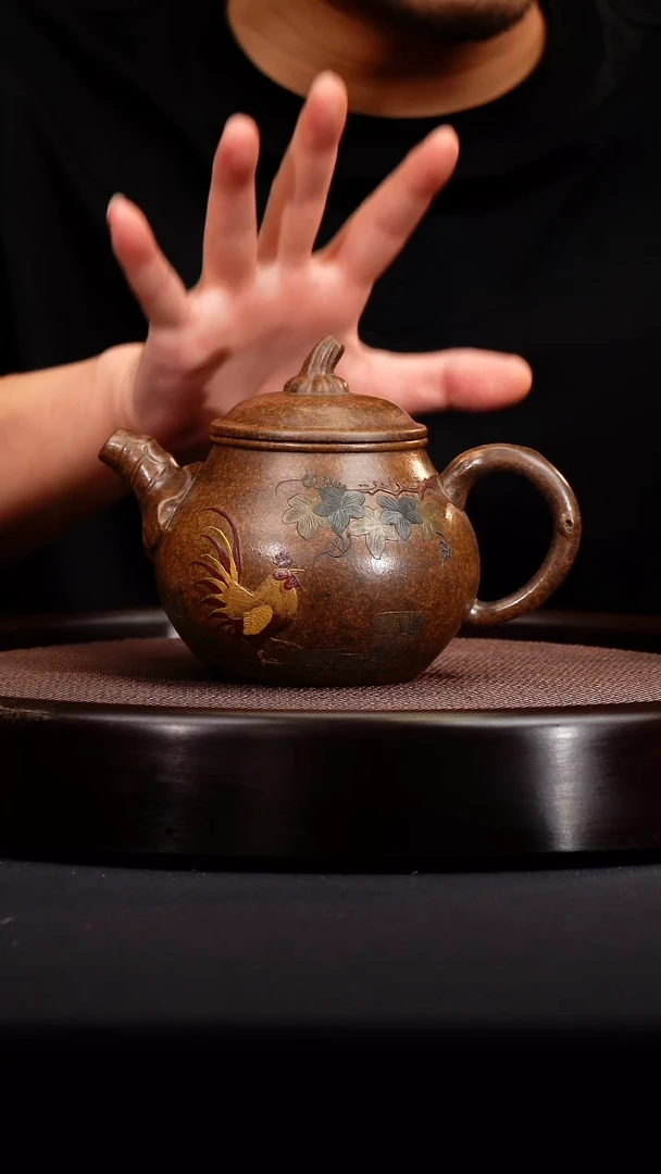 茶壶紫砂 宜兴紫砂原矿壶