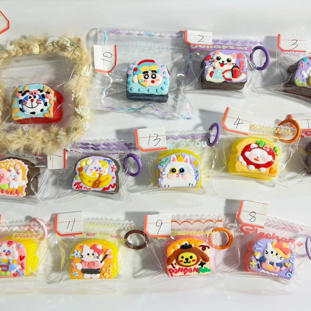 16号盘 手绘小鼻噶捏捏 食品级硅胶 纯手工解压玩具