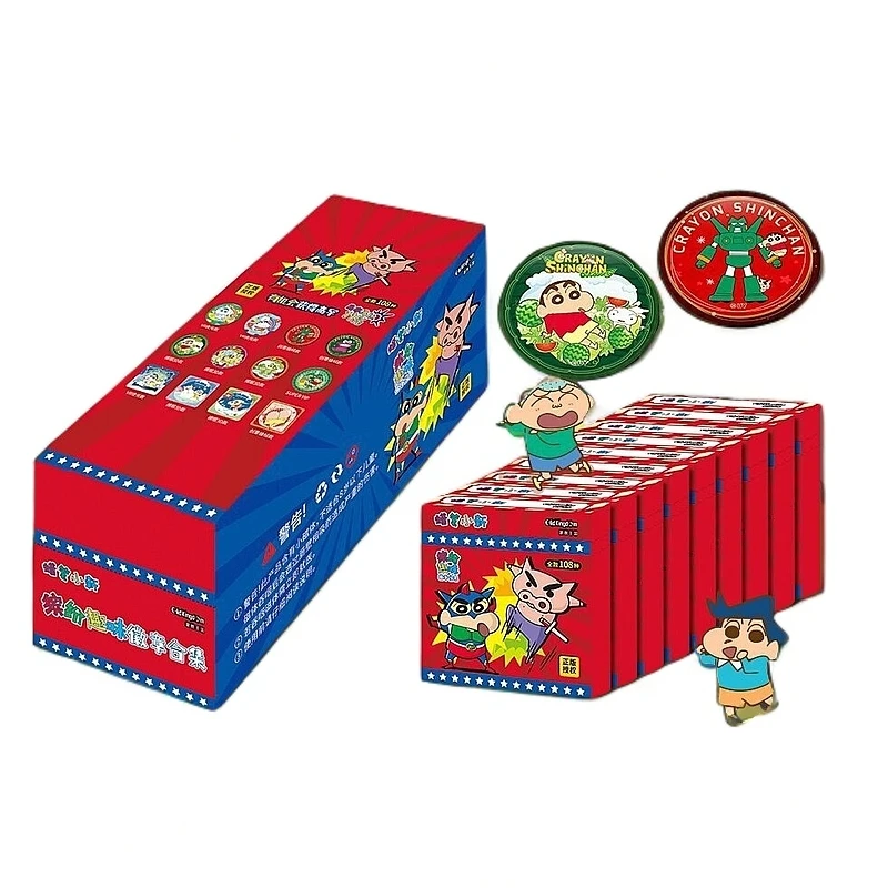 【强娶转盘】蒙教王国 蜡笔小新 吧唧90款缤纷趣味徽章（默认代拆）