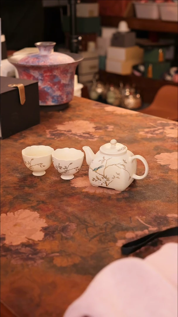 【闪购商品】陶瓷茶具（无礼盒无茶盘）@@A8805