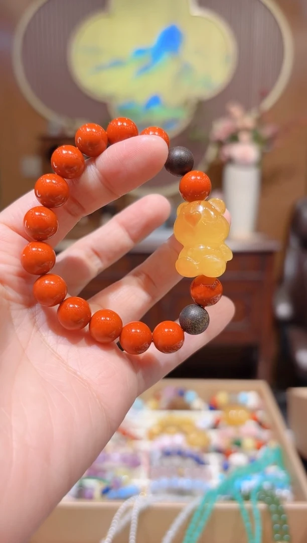 【闪购商品】南红玛瑙手串未镶嵌设计款珠串