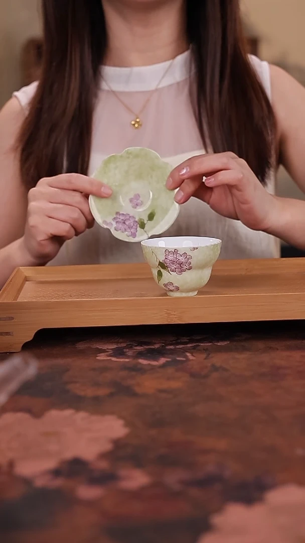 陶瓷茶具（无礼盒无茶盘）@@A12771