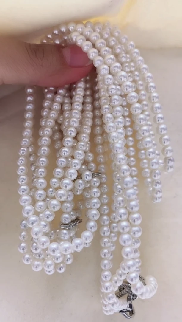 毛衣链未镶嵌淡水珍珠J**n淡水珍珠毛衣链