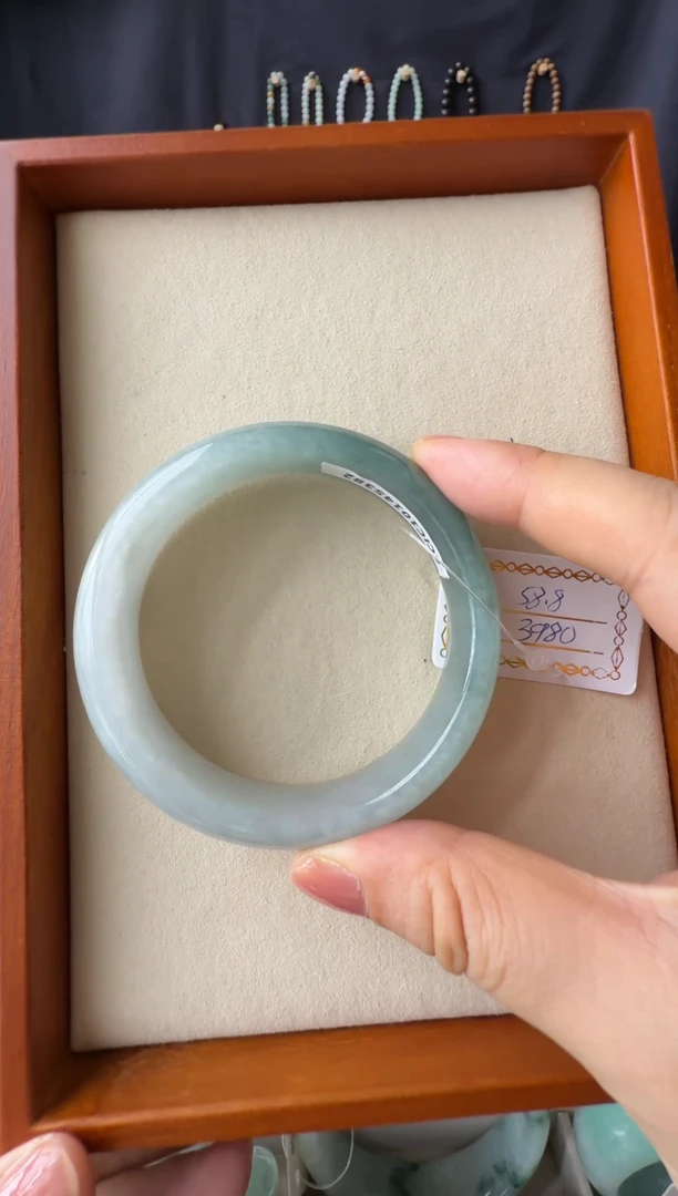 未镶嵌手镯翡翠缅甸a货58.8