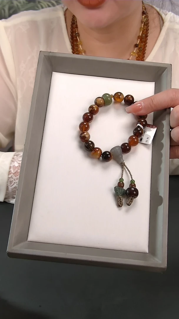 未镶嵌琥珀手链琥珀手链16485