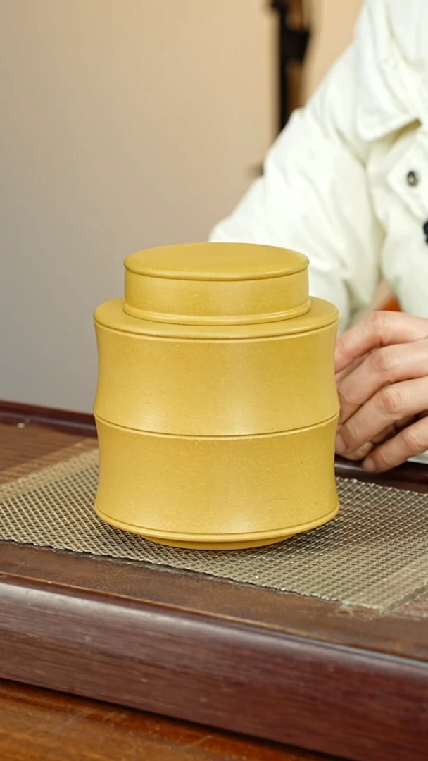 宜兴原矿紫砂茶叶罐