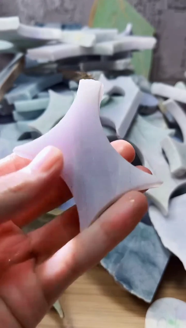 裸石翡翠翡翠a货正品玉石陈677