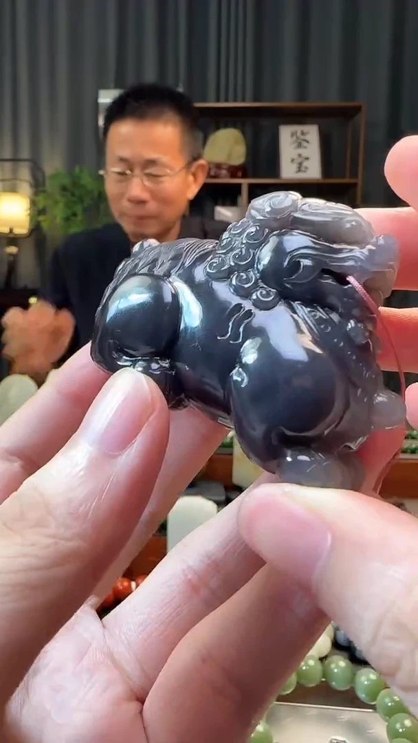 吊坠(不含链)未镶嵌和田玉手把件117.5g